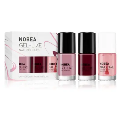 NOBEA Day-to-Day Vienna Calmness Set körömlakk szett 3x6 ml