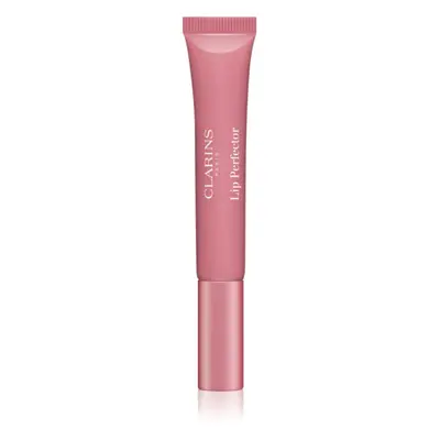 Clarins Lip Perfector Shimmer ajakfény hidratáló hatással árnyalat 07 Toffee Pink Shimmer 12 ml