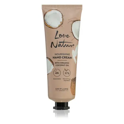 Oriflame Love Nature Organic Coconut Oil tápláló kézkrém 75 ml