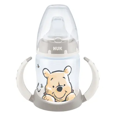 NUK First Choice + Winnie The Pooh cumisüveg hőmérséklet-figyeléssel 6-18 m 150 ml