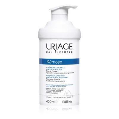 Uriage Xémose Lipid-Replenishing Anti-Irritation Cream lipidfeltöltő nyugtató krém nagyon száraz