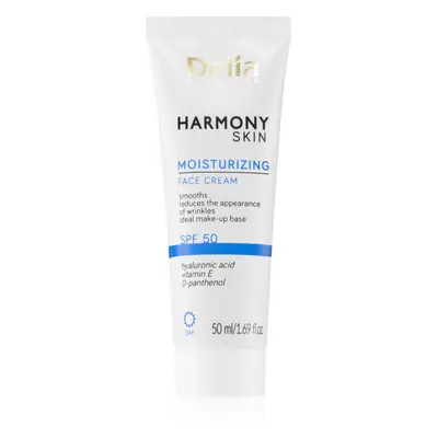 Delia Cosmetics Harmony Skin hidratáló arckrém SPF 50 50 ml