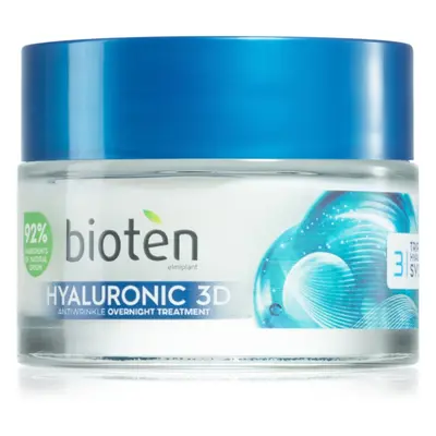 Bioten Hyaluronic 3D hidratáló éjszakai krém az első ráncokra 50 ml