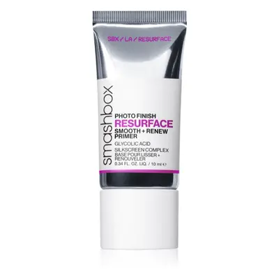 Smashbox Photo Finish Resurface Smooth + Renew Primer élénkítő és tápláló alapozó bázis 10 ml