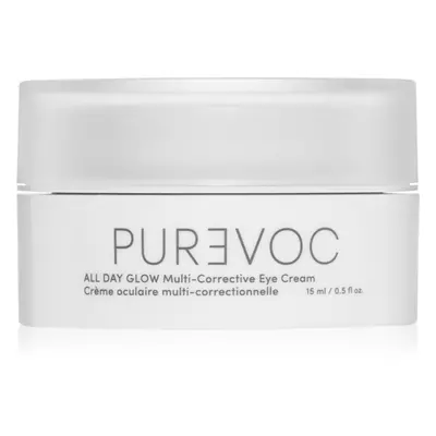 WONDERSKIN PUREVOC All Day Glow Eye Cream szemkrém a sötét karikák és ráncok csökkentésére 15 ml