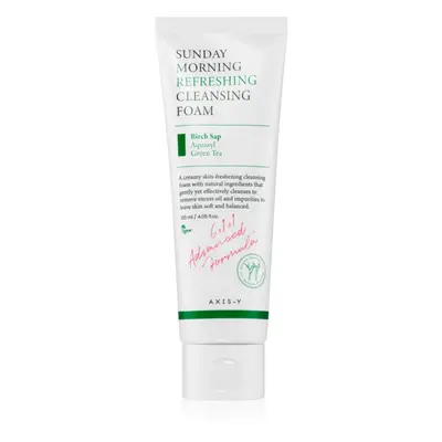 AXIS-Y 6+1+1 Advanced Formula Sunday Morning Refreshing Cleansing Foam mélyen tisztító krémes ha