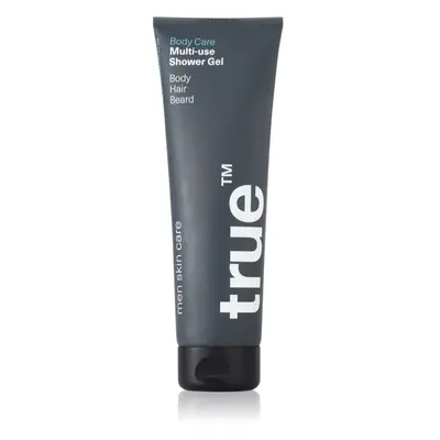 true men skin care Multi-use Shower Gel tusfürdő gél arcra, testre és hajra uraknak 100 ml