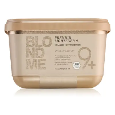 Schwarzkopf Professional Blondme Premium Lightener 9+ prémium hajvilágosító 9+ pormentes púder 4