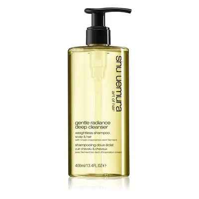 Shu Uemura Deep Cleanser Gentle Radiance finom állagú tisztító sampon az egészséges és gyönyörű 