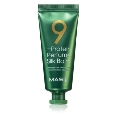 MASIL 9 Protein Perfume Silk Balm öblítést nem igénylő regeneráló ápolás meleg által károsult ha