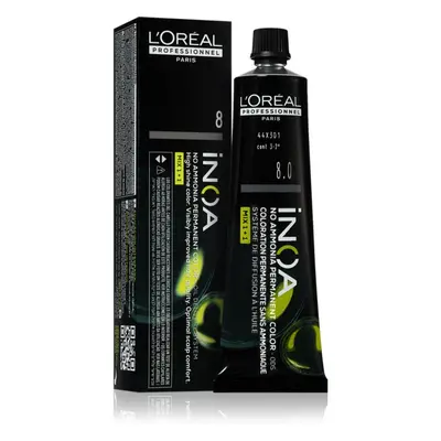 L’Oréal Professionnel Inoa tartós hajfesték ammónia nélkül árnyalat 8.0 60 ml