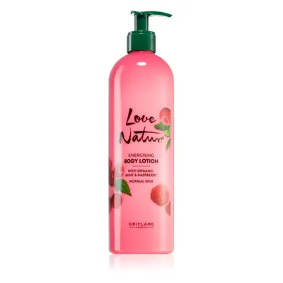 Oriflame Love Nature Organic Mint & Raspberry energizáló testápoló 500 ml