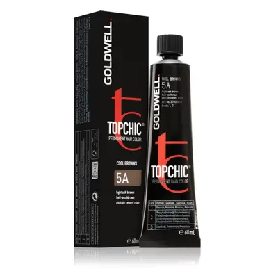 Goldwell Topchic Permanent Hair Color hajfesték árnyalat 5A 60 ml