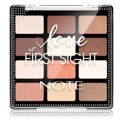 Note Cosmetique Love At First Sight szemhéjfesték paletta 202 Insta Lovers 12x1.3 g