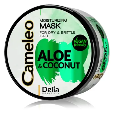 Delia Cosmetics Cameleo Aloe & Coconut hidratáló maszk száraz és törékeny hajra 200 ml