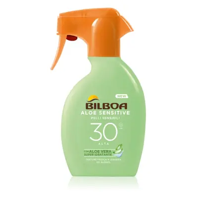 Bilboa Aloe Sensitive napozó spray SPF 30 250 ml