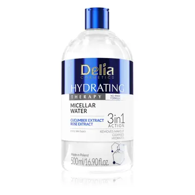 Delia Cosmetics Hydrating Therapy micellás víz 3 az 1-ben 500 ml