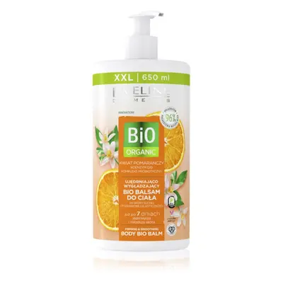 Eveline Cosmetics Bio Organic bőrpuhító testbalzsam feszesítő hatással 650 ml