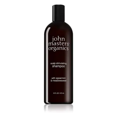 John Masters Organics Scalp Stimulanting Shampoo with Spermint & Medosweet stimuláló sampon bors