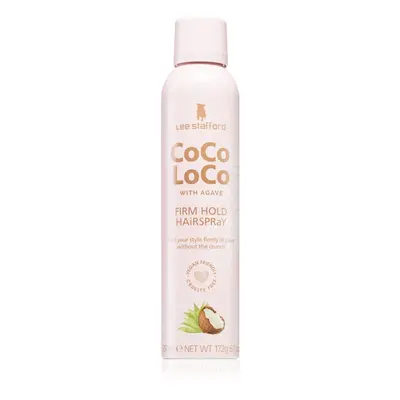 Lee Stafford CoCo LoCo Agave hajlakk erős fixálás 250 ml