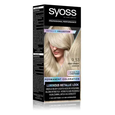 Syoss Color Metallic Collection tartós hajfesték árnyalat 9-53 Silver Blush 1 db