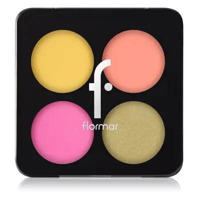 flormar Color Eyeshadow Palette szemhéjfesték paletta árnyalat 005 Summer Breeze 6 g