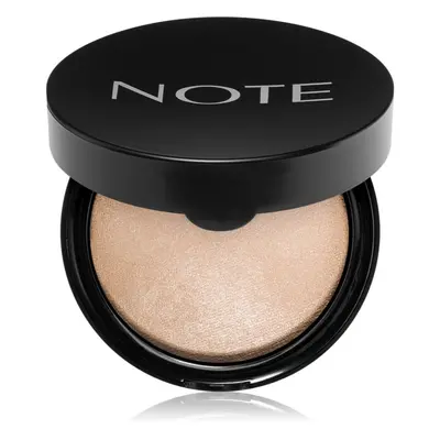 Note Cosmetique Baked Highlighter égetett élénkítő árnyalat 01 Moonlight 10 g