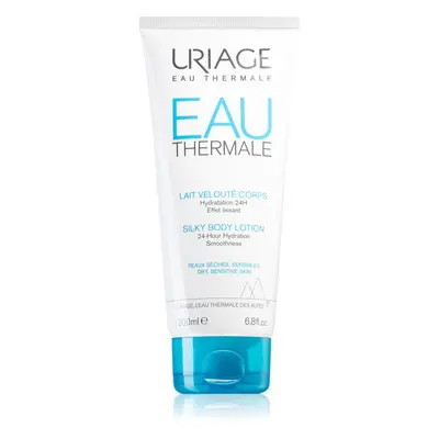 Uriage Eau Thermale Silky Body Lotion selymes testápló száraz és érzékeny bőrre 200 ml