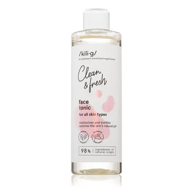 Kilig Clean & Fresh tisztító tonik az arcra 250 ml