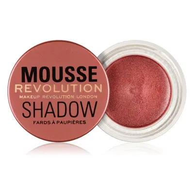 Makeup Revolution Mousse krémes szemhéjfestékek árnyalat Amber Bronze 4 g