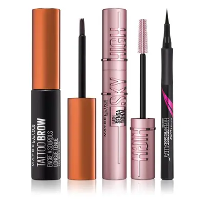 MAYBELLINE NEW YORK Make-Up Set kedvezményes ár szettben szem és szemöldök számára Medium Brown