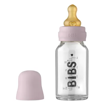 BIBS Baby Glass Bottle 110 ml cumisüveg Dusky Lilac 110 ml