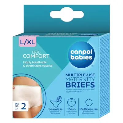 Canpol babies Maternity Briefs szülés utáni alsóneműk méret L/XL 2 db