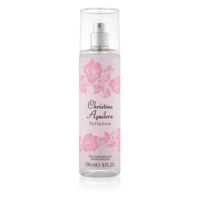 Christina Aguilera Definition testápoló spray hölgyeknek 236 ml