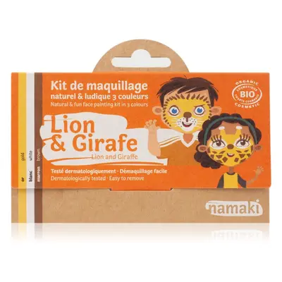 Namaki Color Face Painting Kit Lion & Giraffe szett gyermekeknek 1 db