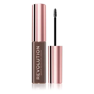 Makeup Revolution Brow Fixer szemöldökzselé árnyalat Medium Brown 6 ml