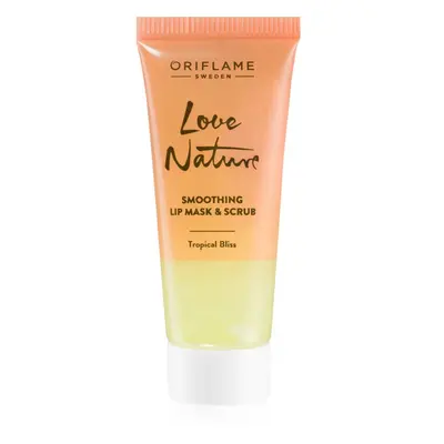 Oriflame Love Nature Tropical Bliss peeling és maszk az ajkakra 15 ml