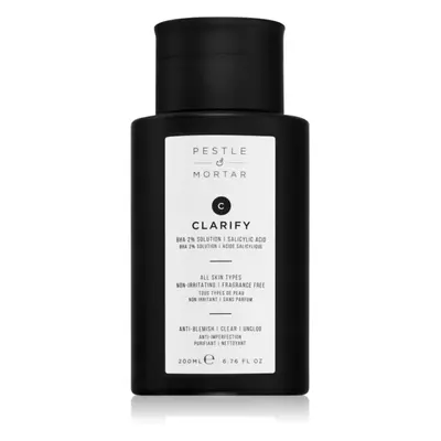 Pestle & Mortar C Clarify mélyen tisztító tonikum szalicilsavval 200 ml