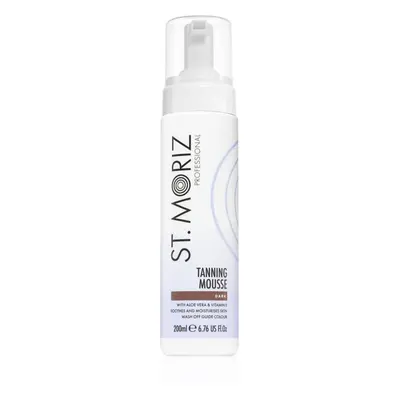 St. Moriz Tanning Mousse önbarnító hab árnyalat Dark 200 ml