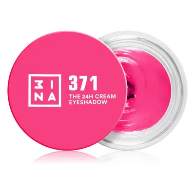 3INA The 24H Cream Eyeshadow krémes szemhéjfestékek árnyalat 371 - Electric Pink 3 ml