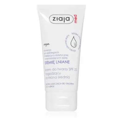 Ziaja Med Linseed napozó arckrém SPF 20 50 ml