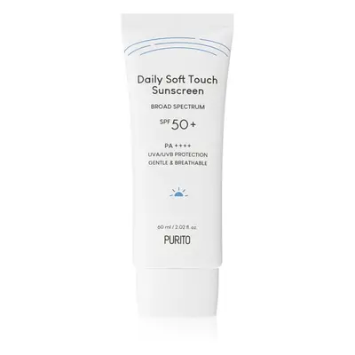 Purito Daily Soft Touch Sunscreen gyengéd védő arckrém SPF 50+ 60 ml