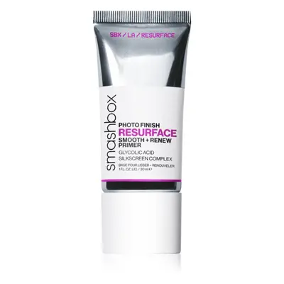 Smashbox Photo Finish Resurface Smooth + Renew Primer élénkítő és tápláló alapozó bázis 30 ml