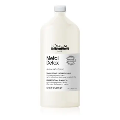 L’Oréal Professionnel Serie Expert Metal Detox mélyen tisztító sampon a festett és károsult hajr