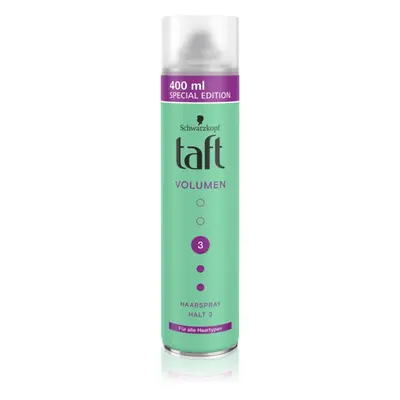 Schwarzkopf Taft Volume hajlakk közepes fixálás a finom hajért 400 ml