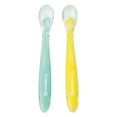 Badabulle Silicone Spoons kiskanál 3 m+ 2 db