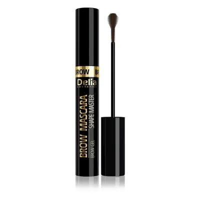 Delia Cosmetics Brow Mascara Shape Master szemöldök és szempillaspirál árnyalat 02 Brown 11 ml