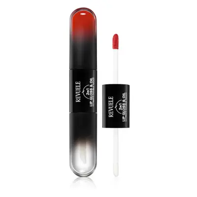 Revuele 2IN1 Lip Gloss & Oil ajakfény 2 az 1-ben árnyalat 01 7 ml