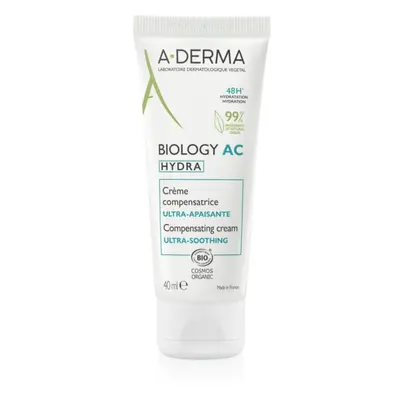 A-Derma Biology hidratáló és nyugtató krém 48 órás hatás 40 ml