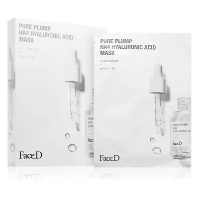 Face D Pure Plump HA4 arcmaszk hialuronsavval 5x17 ml